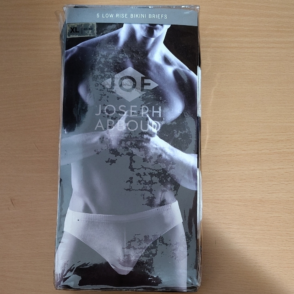 Retro Style Joseph Abboud Men's Assorted Low Rise Bikini Briefs 5 Pack Size XL